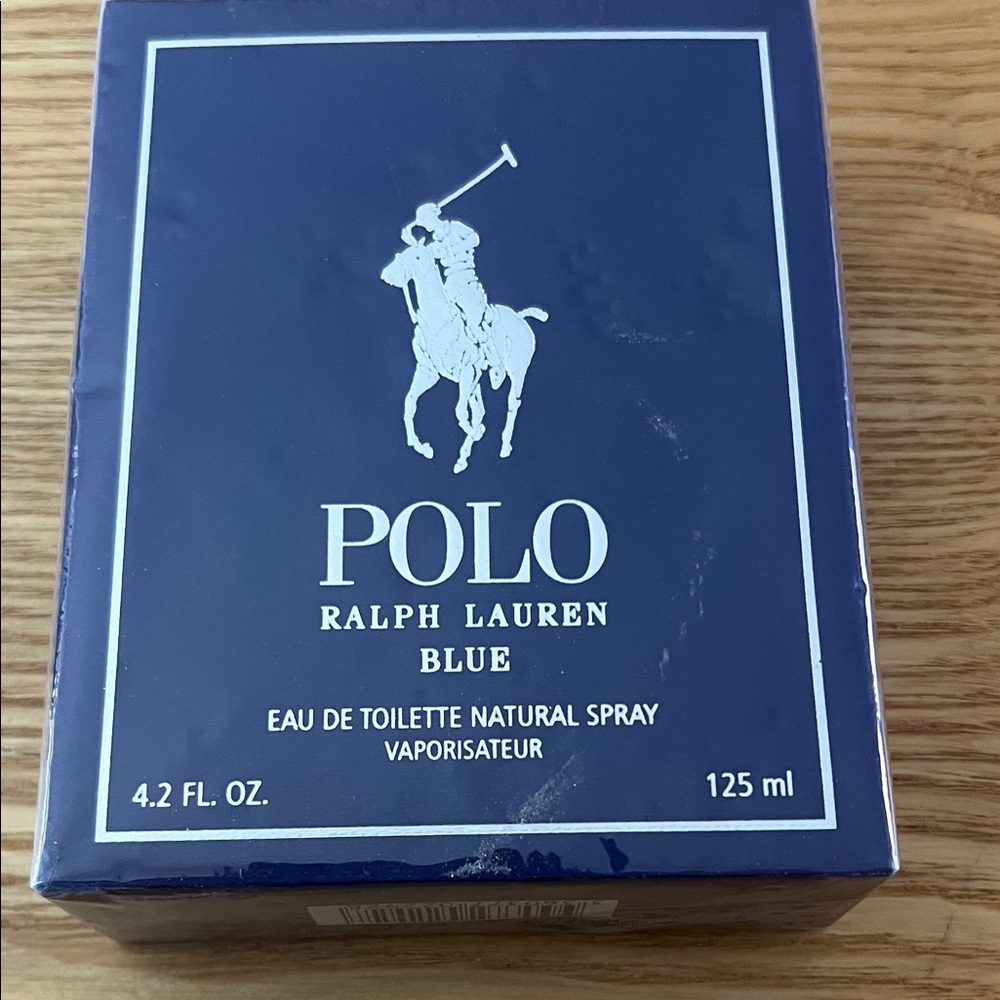 NIB RALPH LAUREN Men’s POLO BLUE EDT 4.2 oz Spray Men's Cologne